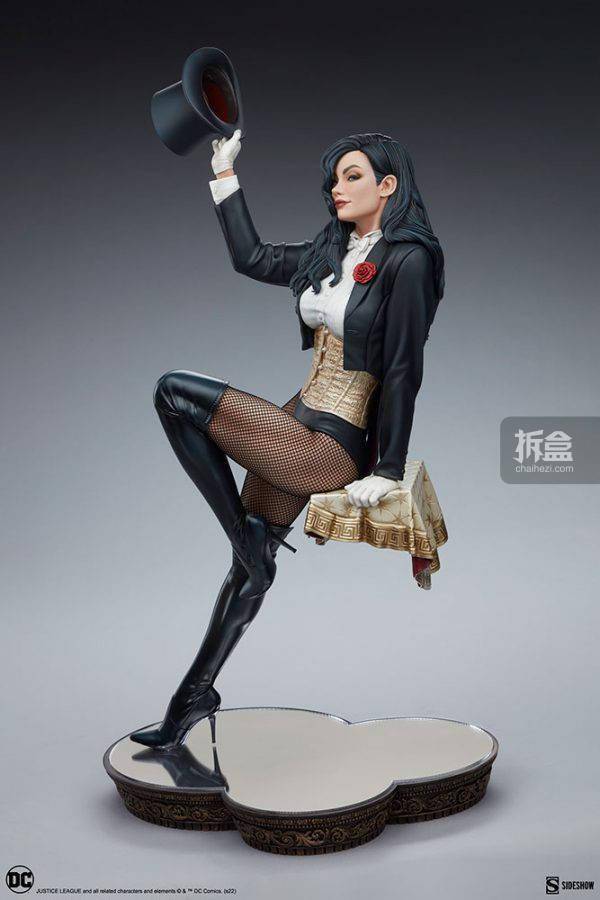 sideshow dc黑暗正义联盟 扎坦娜 扎塔拉 21.75寸美漫雕像