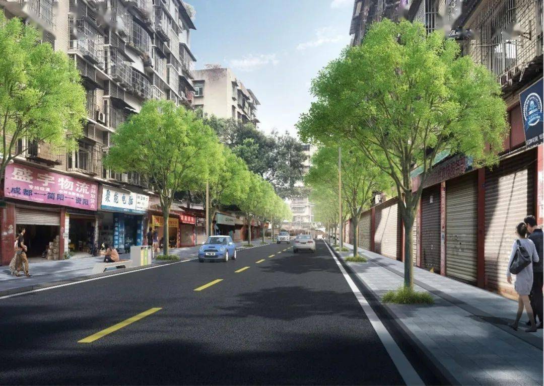 颜值超高资阳城区这4条街道改造设计方案出炉