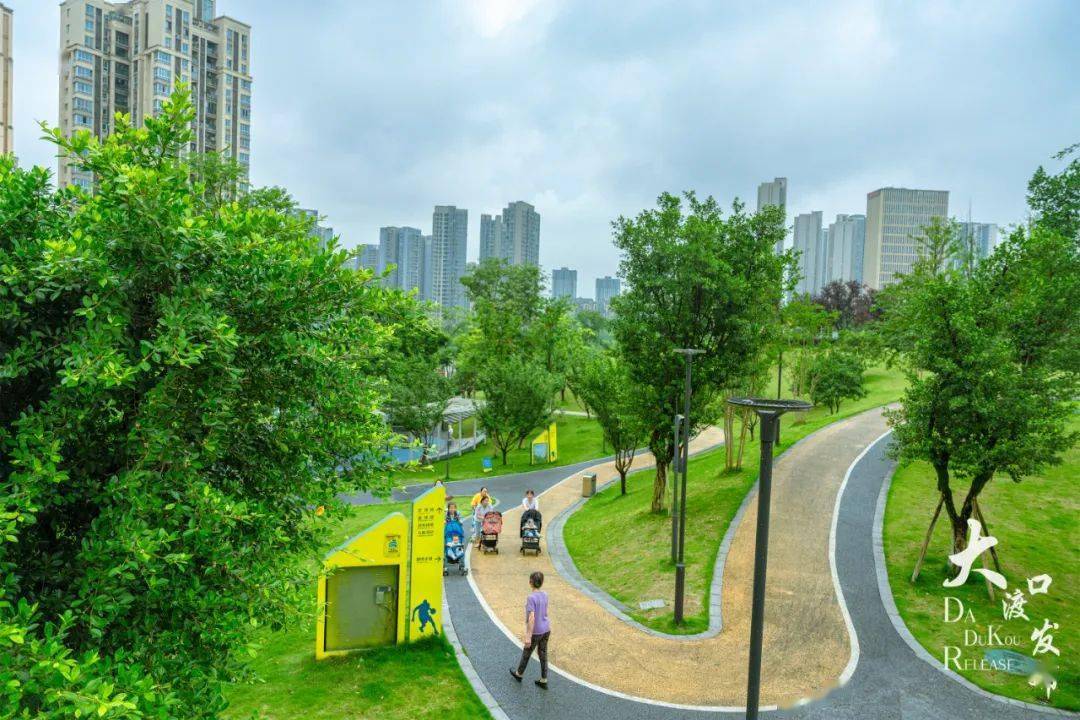 城中有园,园城相融,大渡口双山片区日新月异_群众_公园_服务