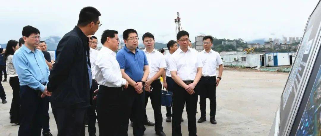 省发改委领导一行莅临高新区调研_相关_建设_项目