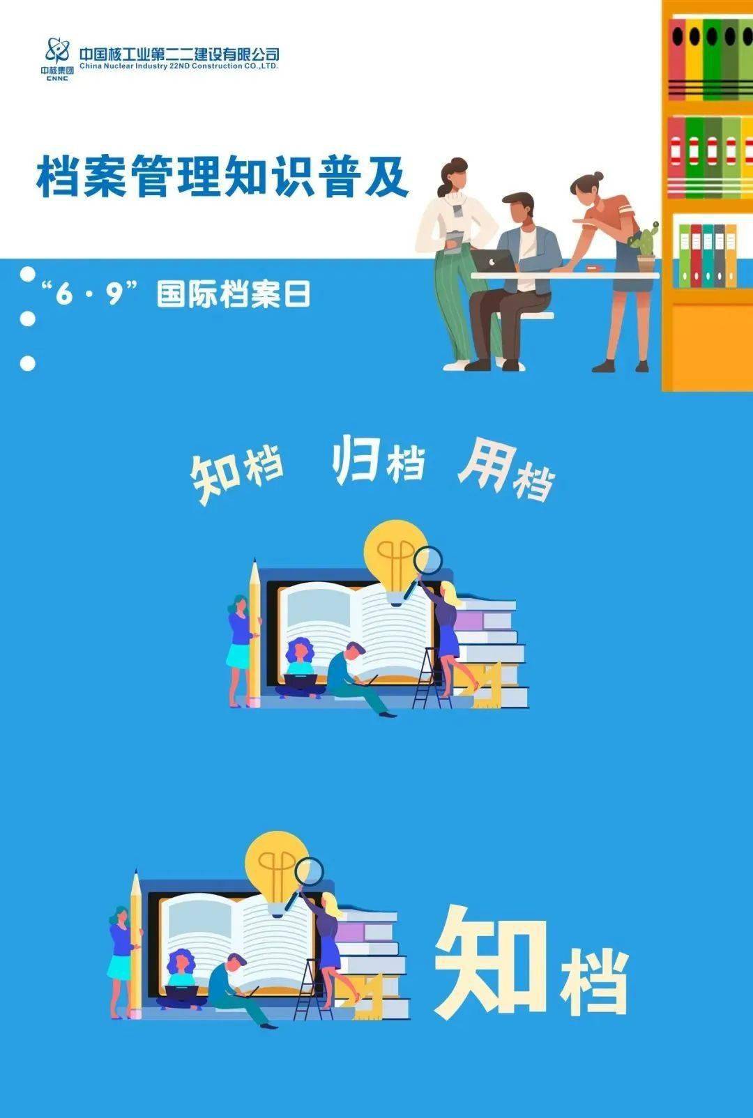 9国际档案日!快戳进来一起学习档案管理知识~~_王敏涛_制图_审核