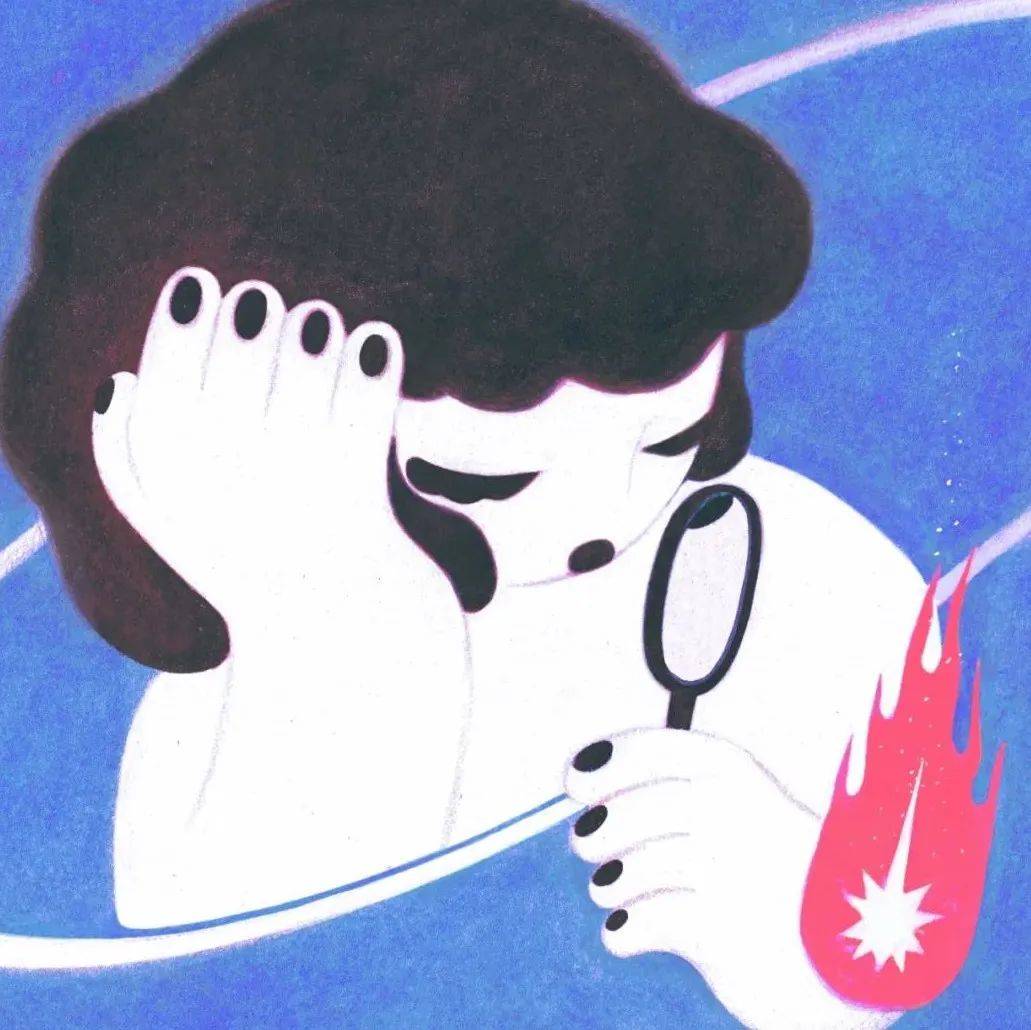插画 | 辣妹的画居然这么“性冷淡”？温柔诗意又残忍！_作品_顾城_创作