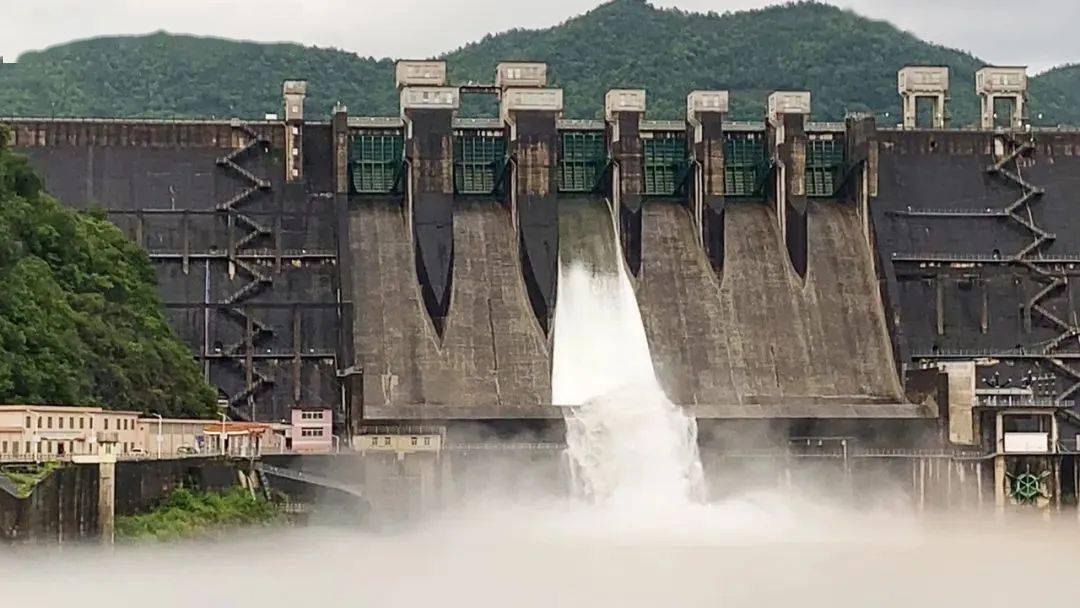 暴雨来袭河源启动防汛iv级应急响应枫树坝水库开闸泄洪