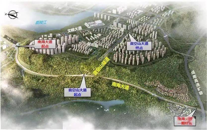 南充文峰新城总体规划图片
