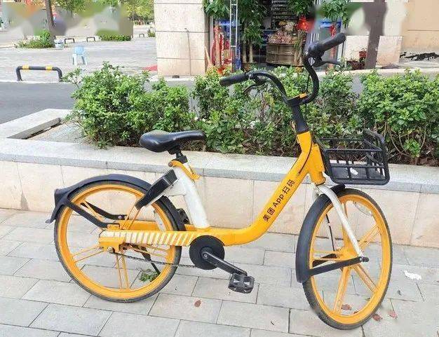 纱帽偶遇美团共享单车