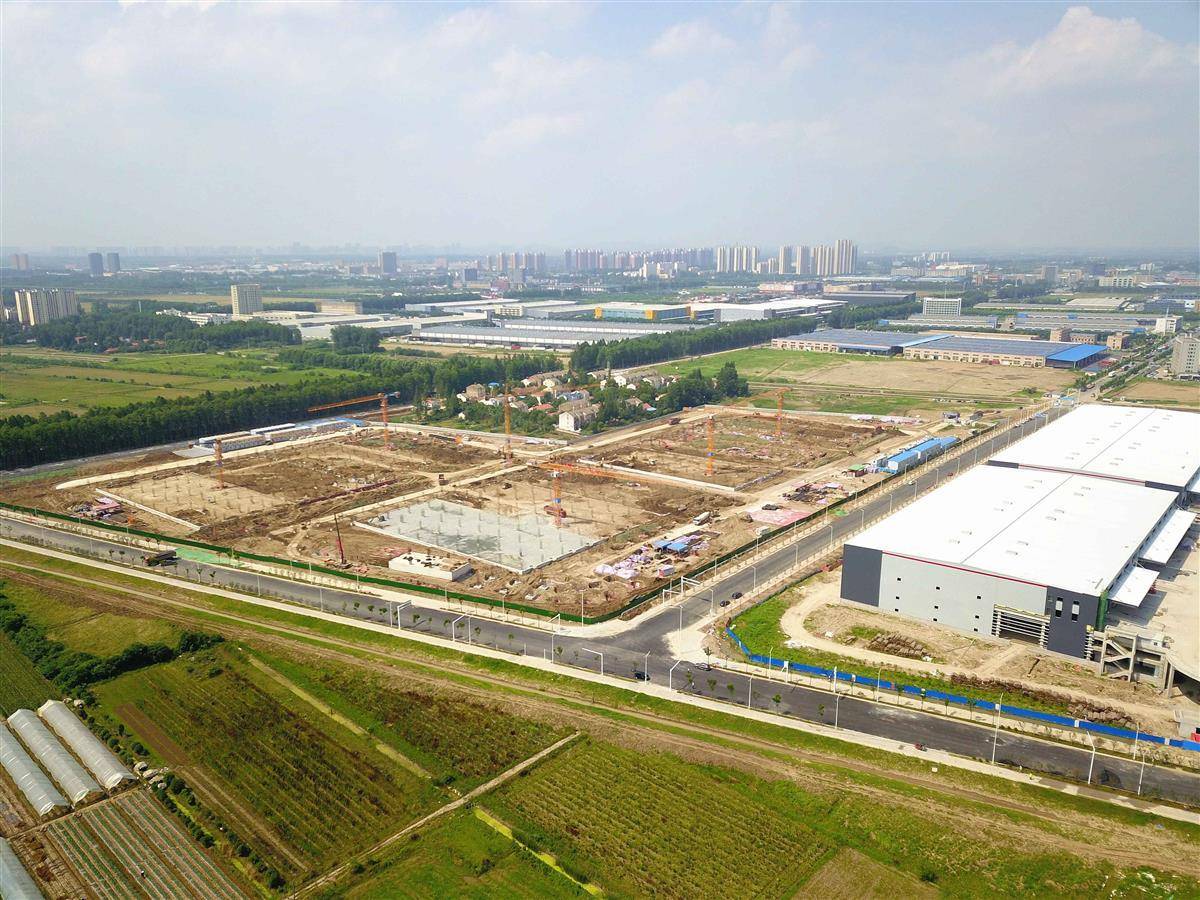 打造黄金三角区武汉东西湖走马岭园区配套设施加紧建设