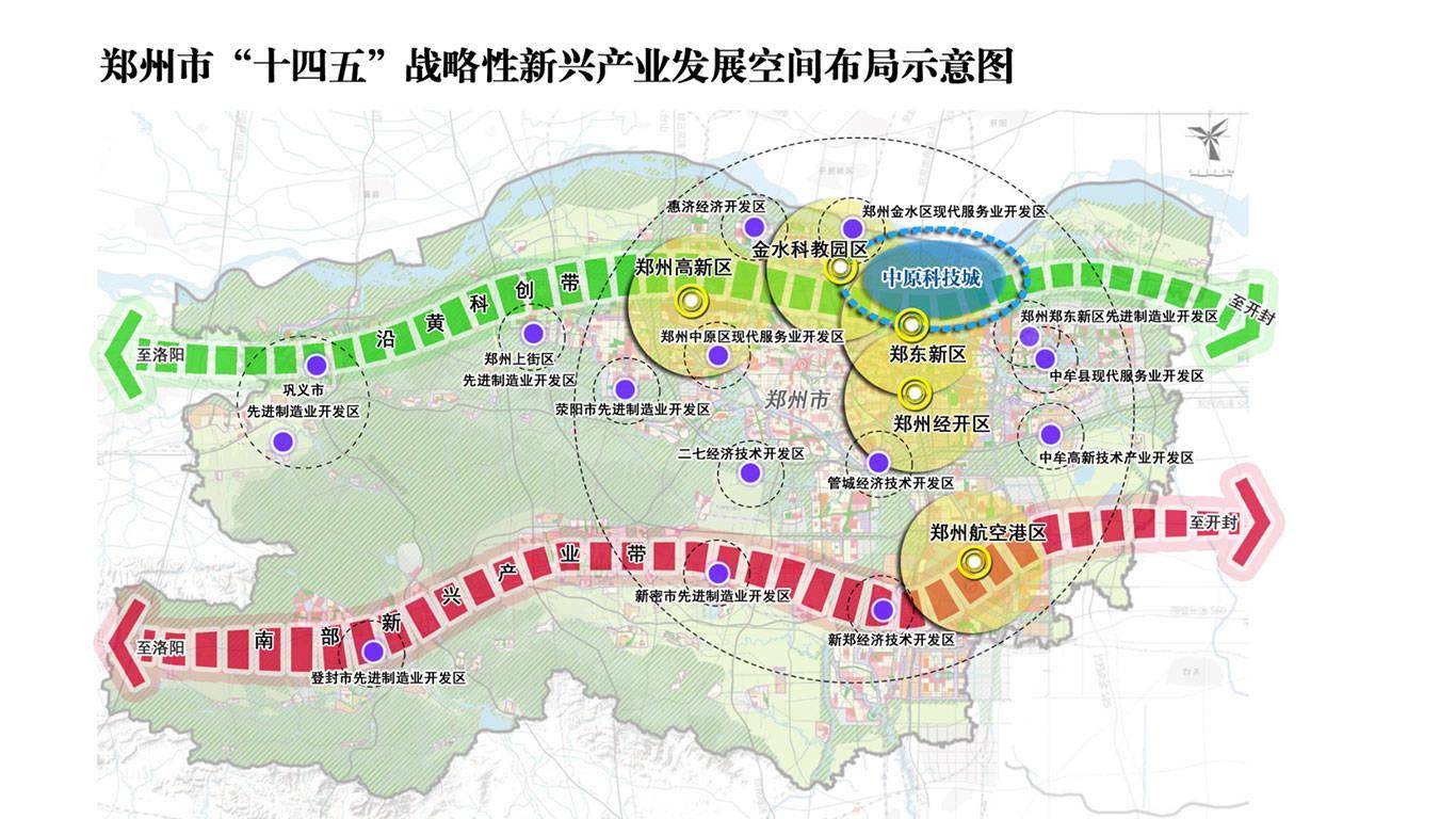郑州十四五战略性新兴产业发展规划印发科创西翼再迎新机遇