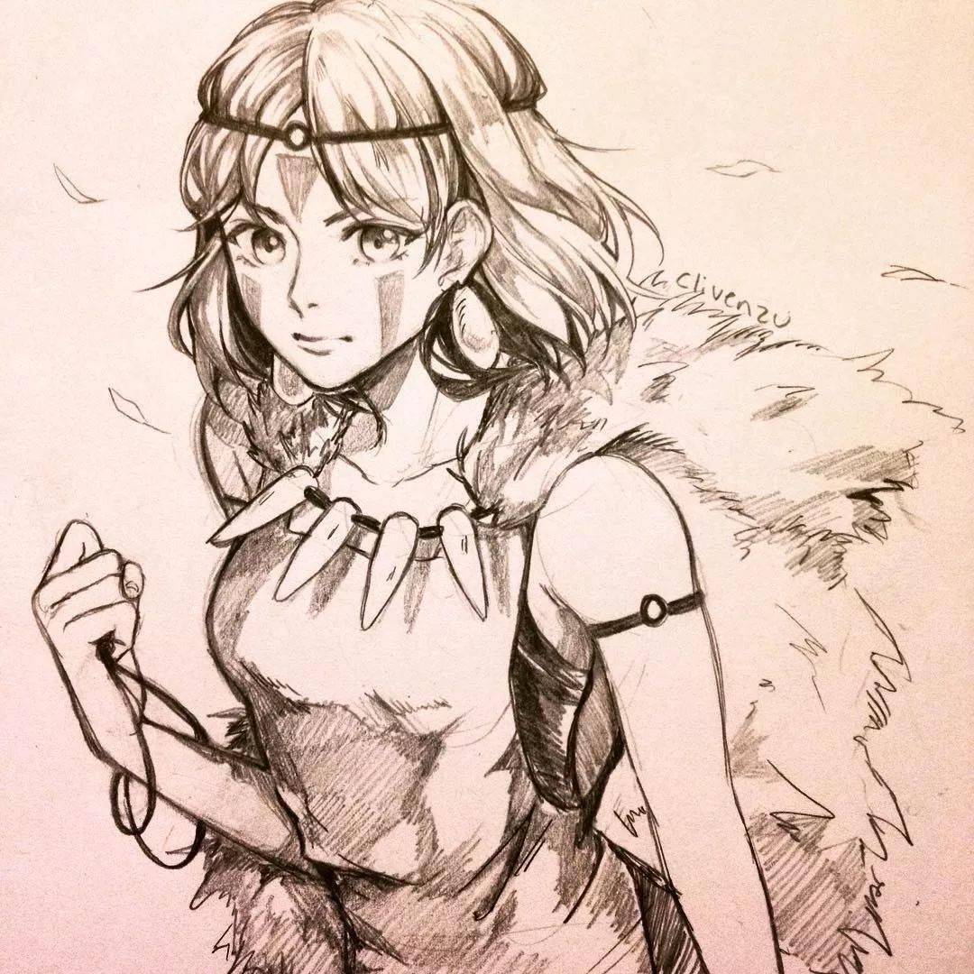 用铅笔画出千与千寻媲美宫崎骏惊艳