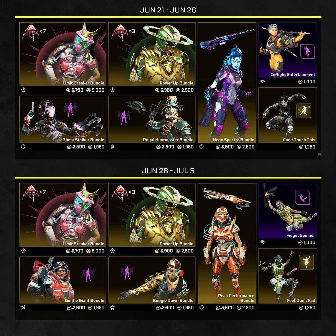 apex英雄觉醒收集活动预告片发表瓦尔基里传家宝