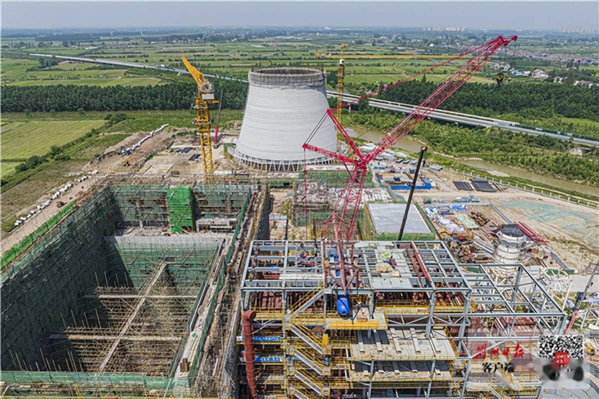 投产后日处理垃圾750吨荆州市江陵县首座垃圾发电厂建设正酣