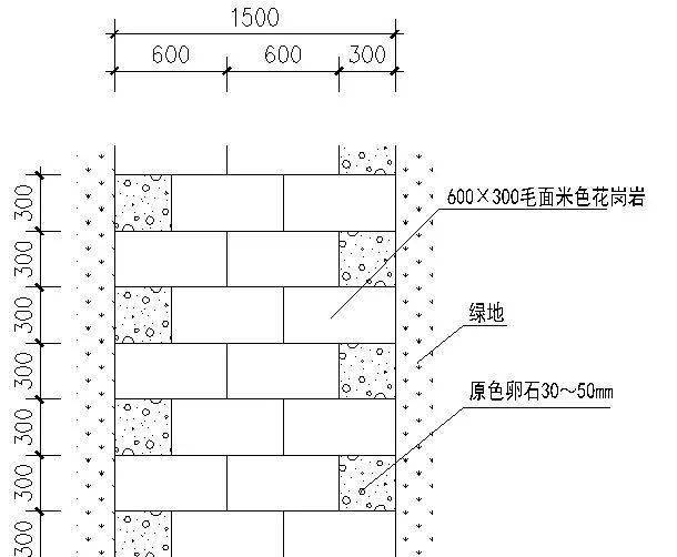 cad地面铺装图规范图片