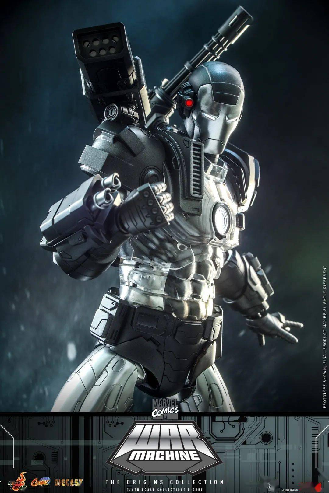 67新品预定hottoysht16合金漫威漫画战争机器cms013d47