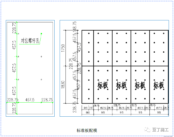 模板配模及加固标准做法,这篇够细致!够实用!_mm_楼板_间距