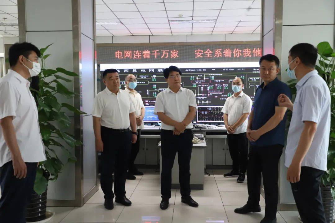 县领导调研"迎峰度夏"保供电工作_临西县_黄会安_用电