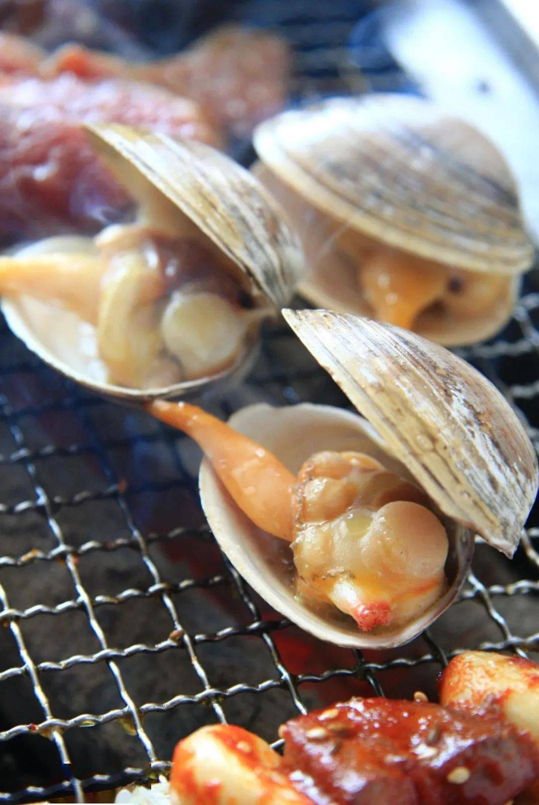 丹东烤蚬子.