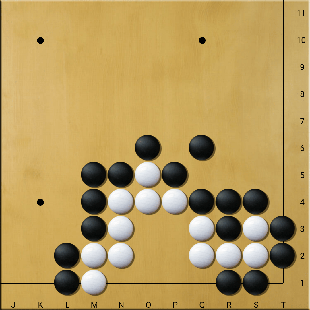 1k2d073黑先圍棋死活題6月24日