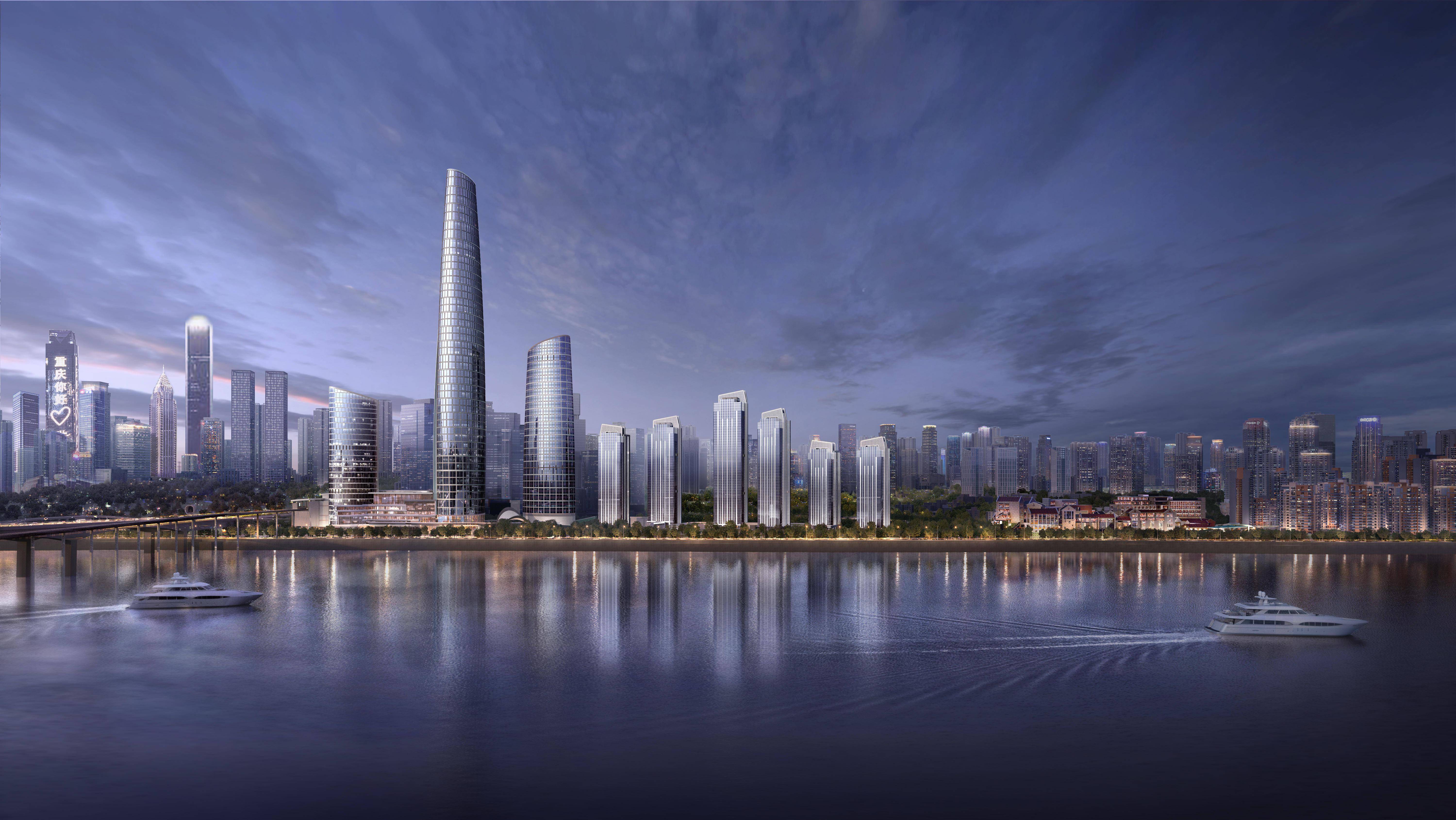 重庆规划1000米高楼图片