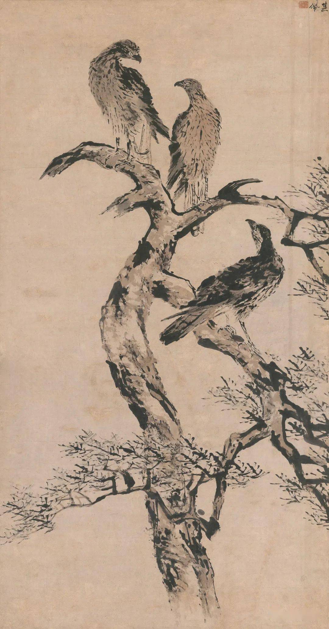 鹰击长空万里阔历代名家画鹰大赏