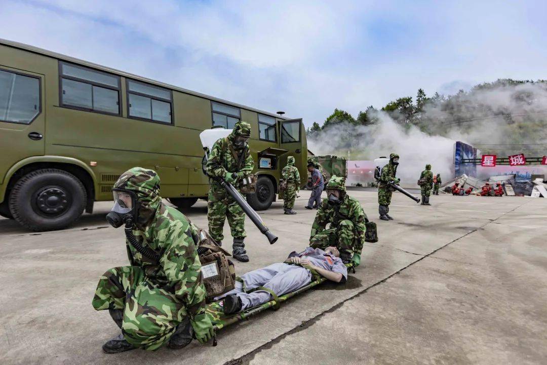 聯勤聯動保戰力 實戰實訓礪精兵——武警湖南總隊與駐地部隊醫院聯合