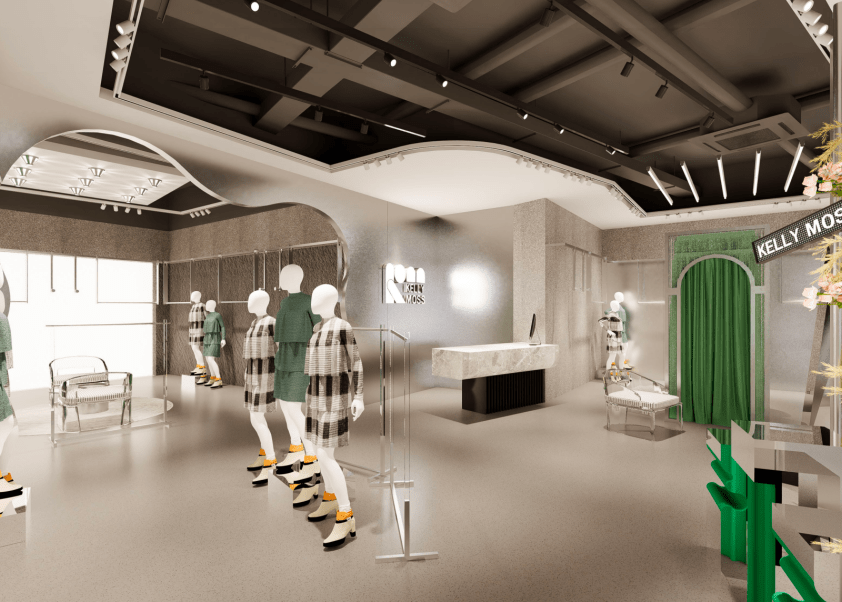 kellymoss凯利莫斯全球设计师品牌入驻时尚达人打卡点