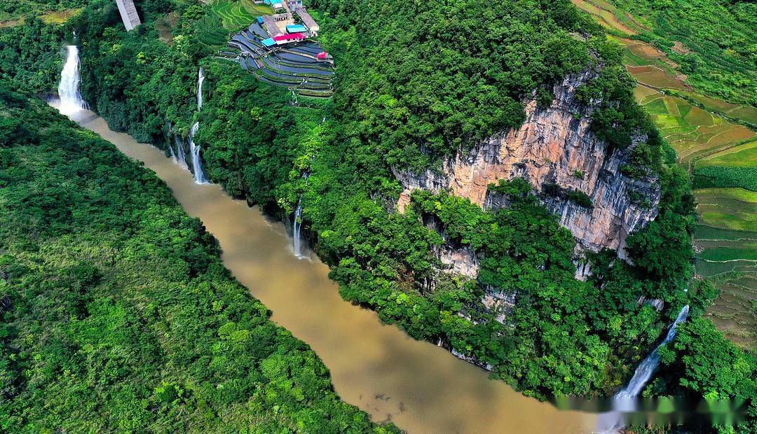 清丽脱俗的清水河峡谷难得一见的美景
