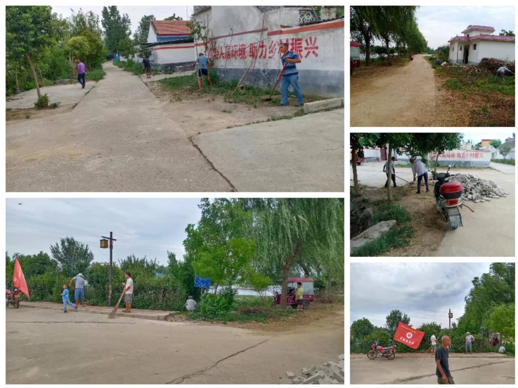 唐河县祁仪镇人居环境整治不松劲打造水清天蓝地绿大美祁仪