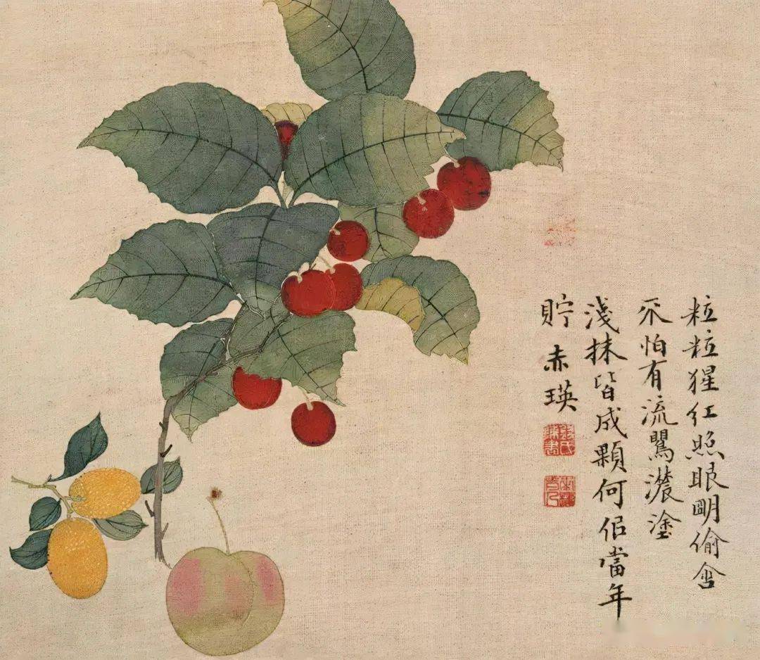 清代女画家陈书国画作品欣赏