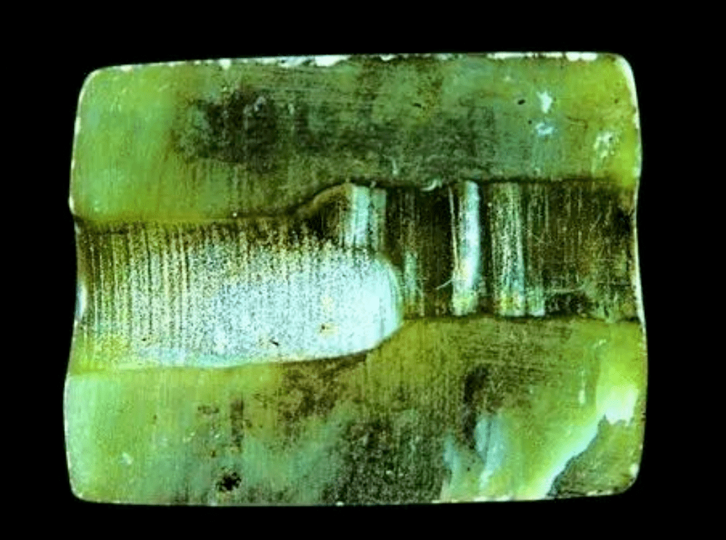 古玉鉴定要点之孔道_螺旋_管钻_馆藏