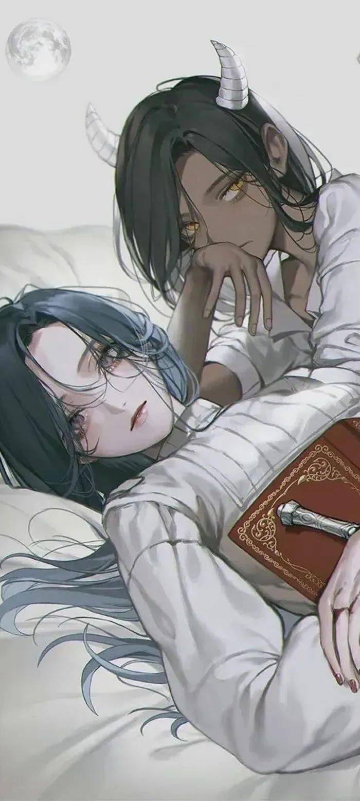 双人壁纸,超级好看的动漫手机壁纸_公众_头像_二次元