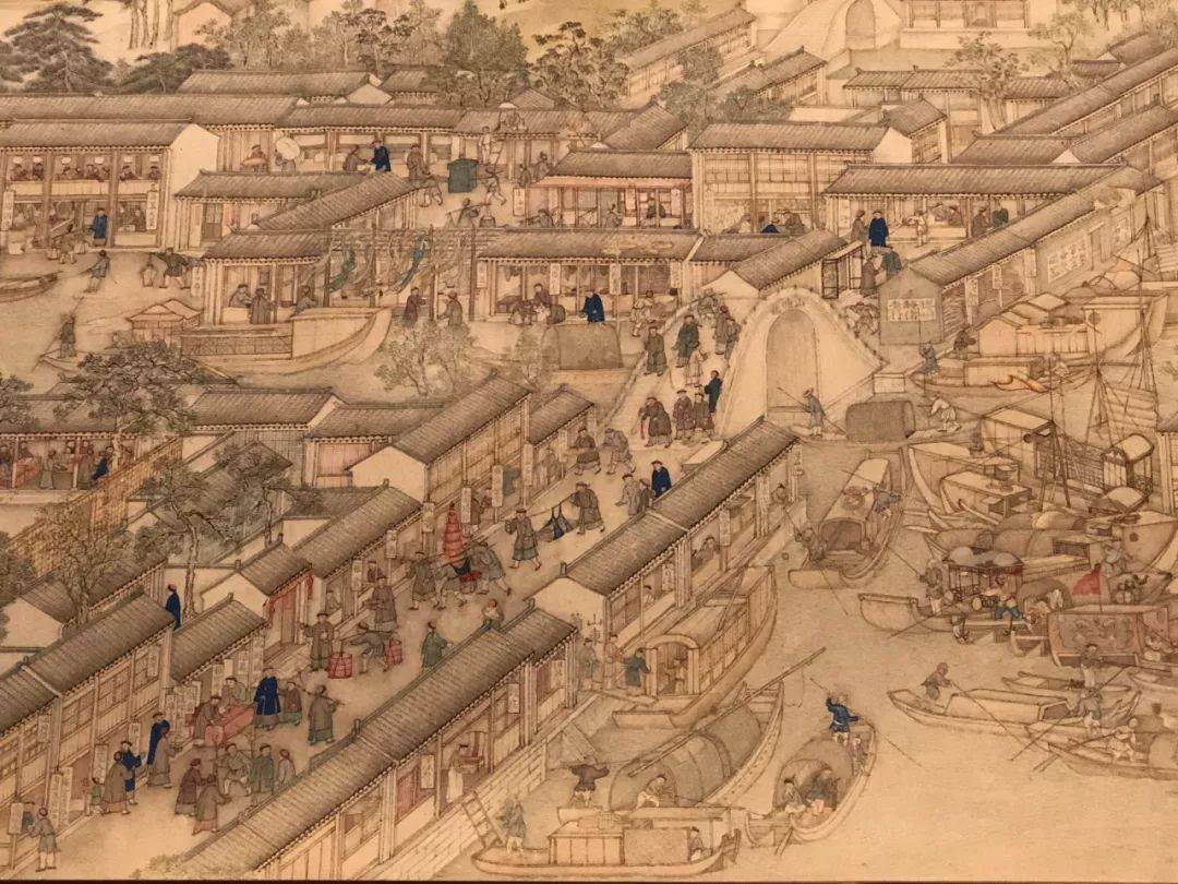 描绘了当时苏州"商贾辐辏,百货骈阗"的市井风情