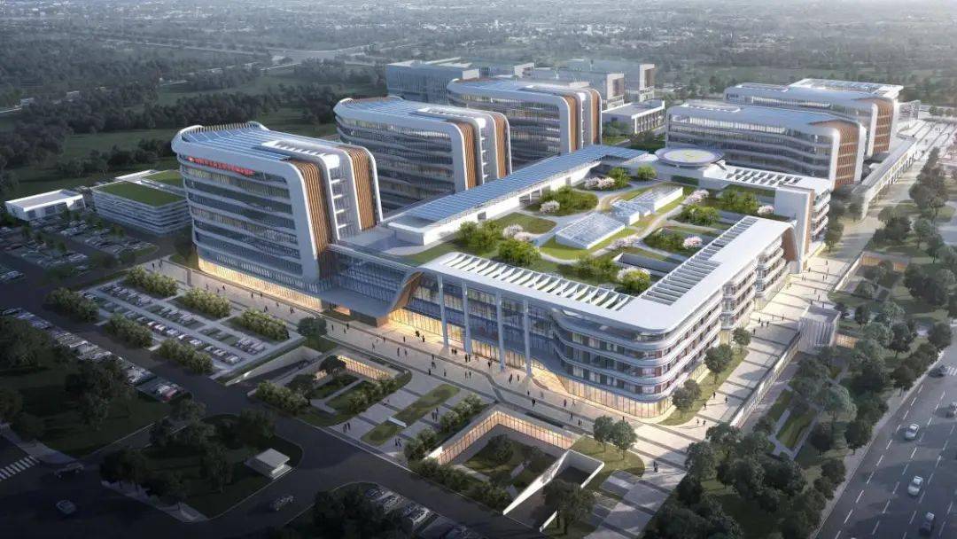 总投资346亿西安市公共卫生中心西安市第八医院新院区项目主体结构