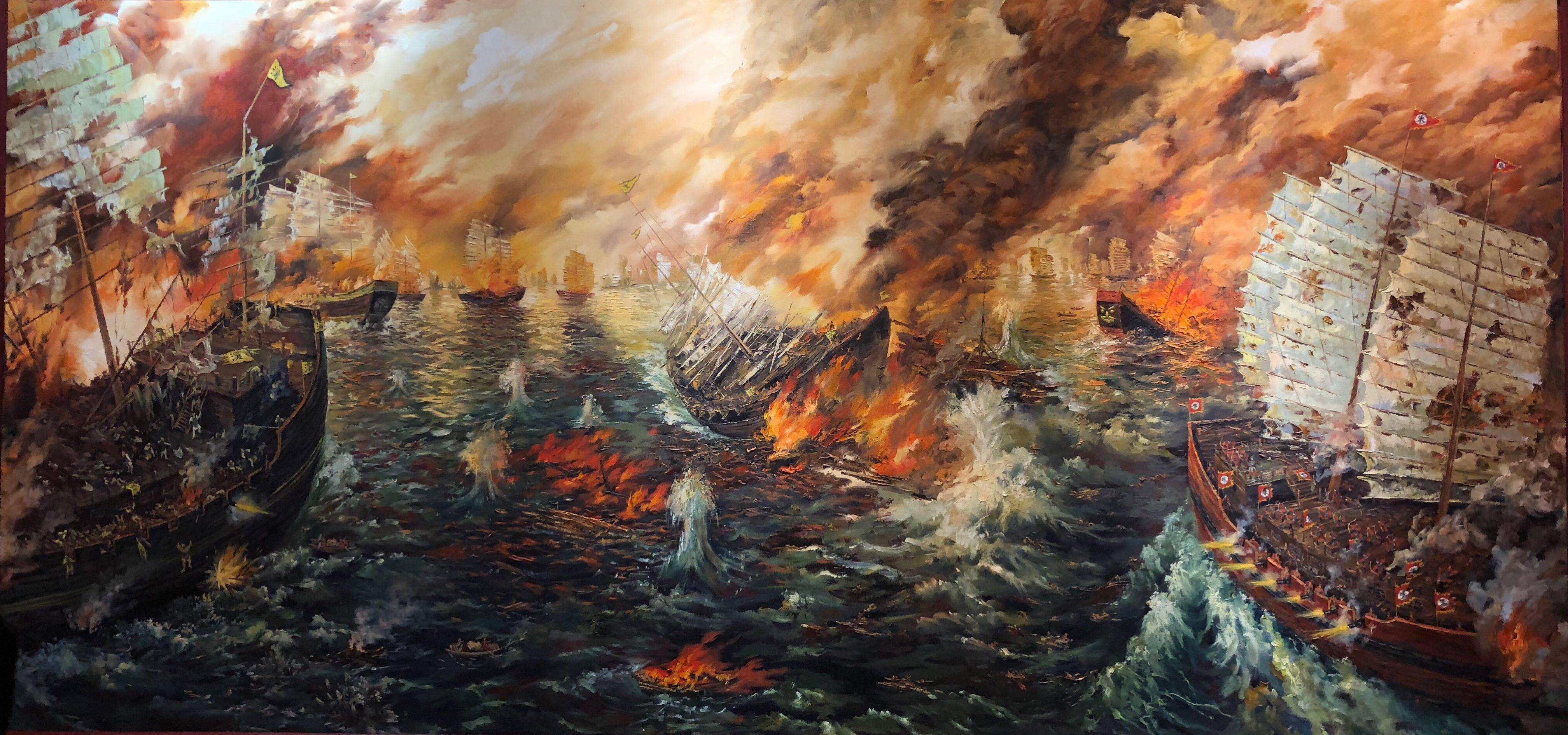 回望历史——"失败者"陈友谅的两个"历史贡献"_三国演义_大决战_战船