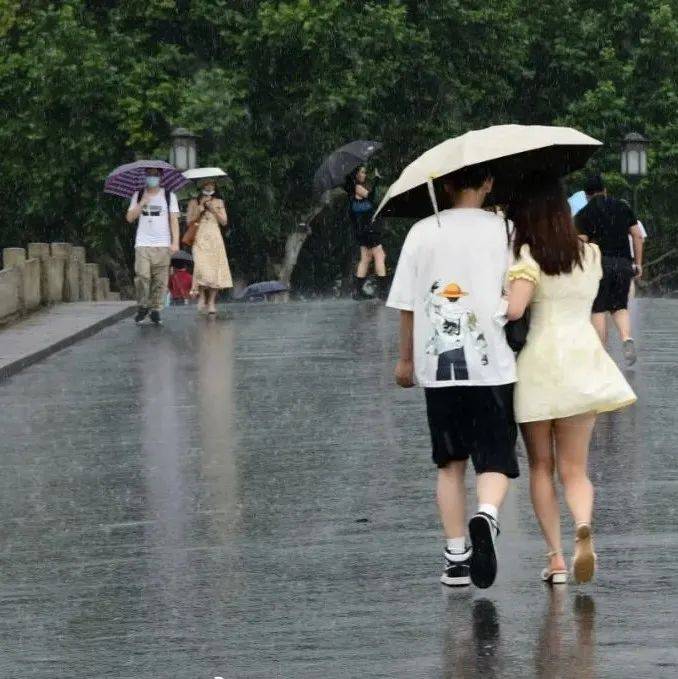 出门记得带伞！杭州暴雨、雷电还要继续，不过有一个好消息_雷阵雨_天气_高压