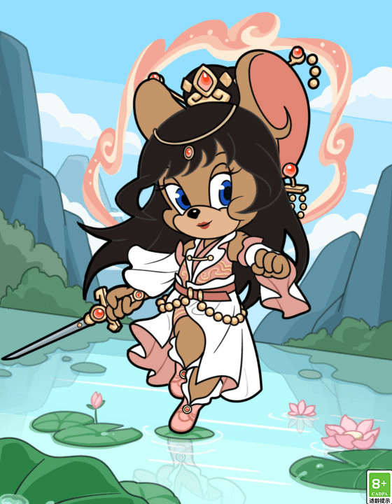 《猫和老鼠》剑客莉莉全新a级皮肤即将上线_凌波踏_活动_水宫