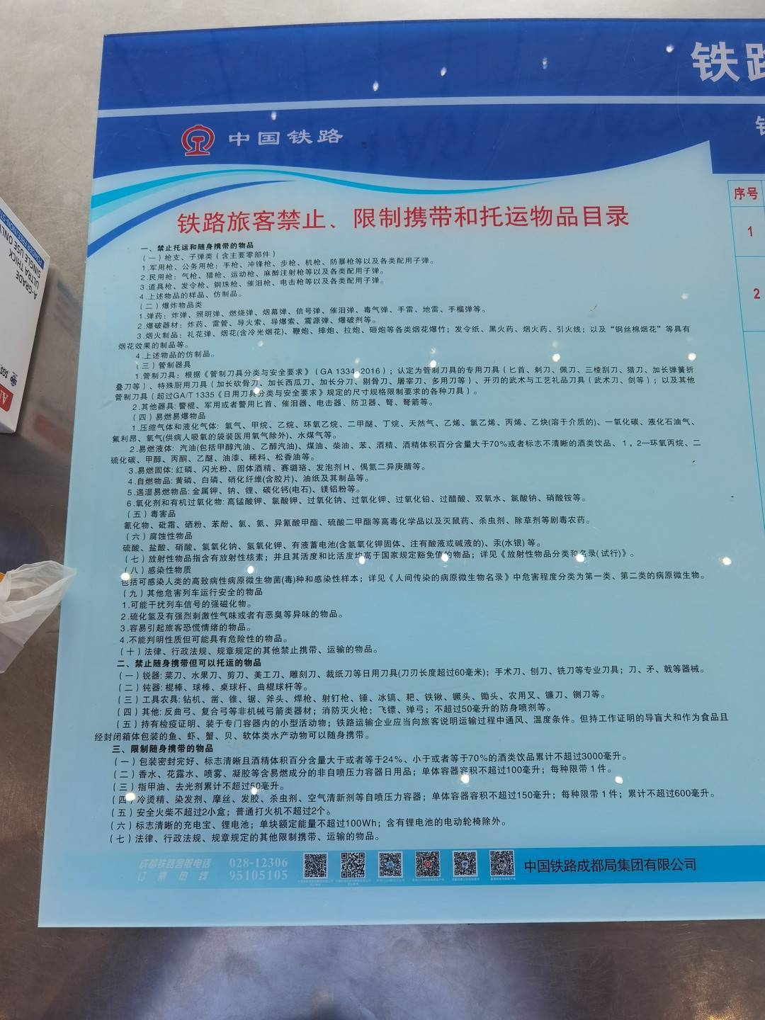 开云 开云体育平台民警解读火车携带物品新规 酒多少能带？花露水能不能带？(图4)