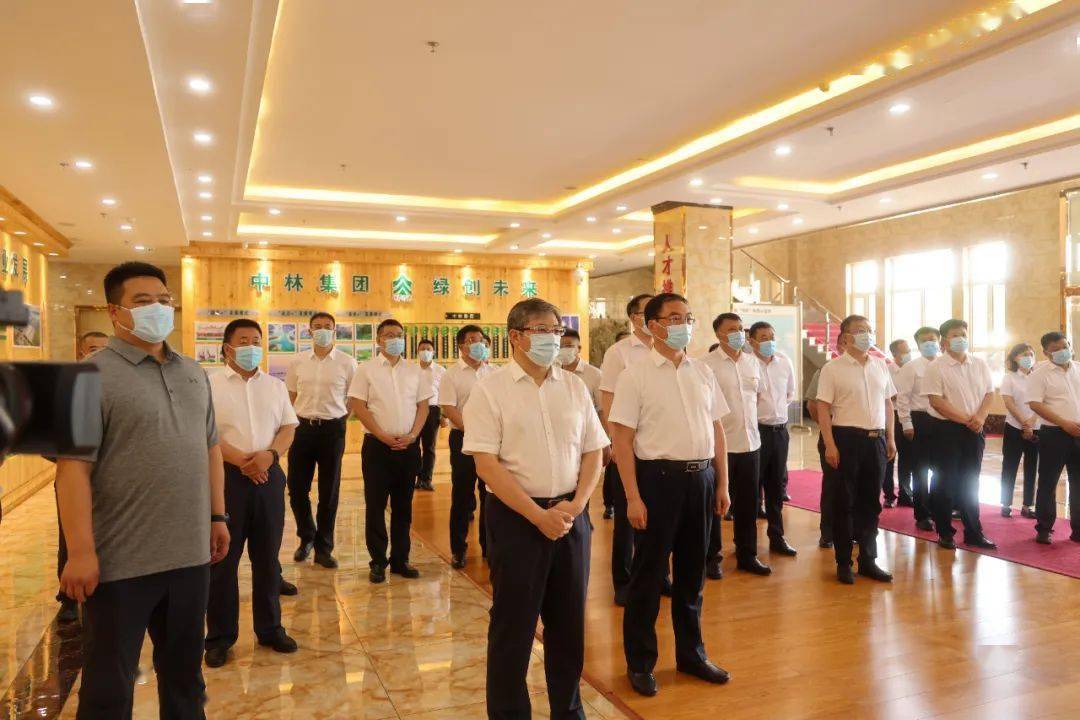 林口县四个班子领导来绥芬河调研