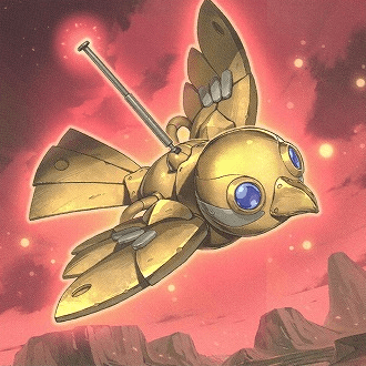 在「鉄獣戦線 凶鳥のシュライグ/铁兽战线 凶鸟之百舌」的卡图上