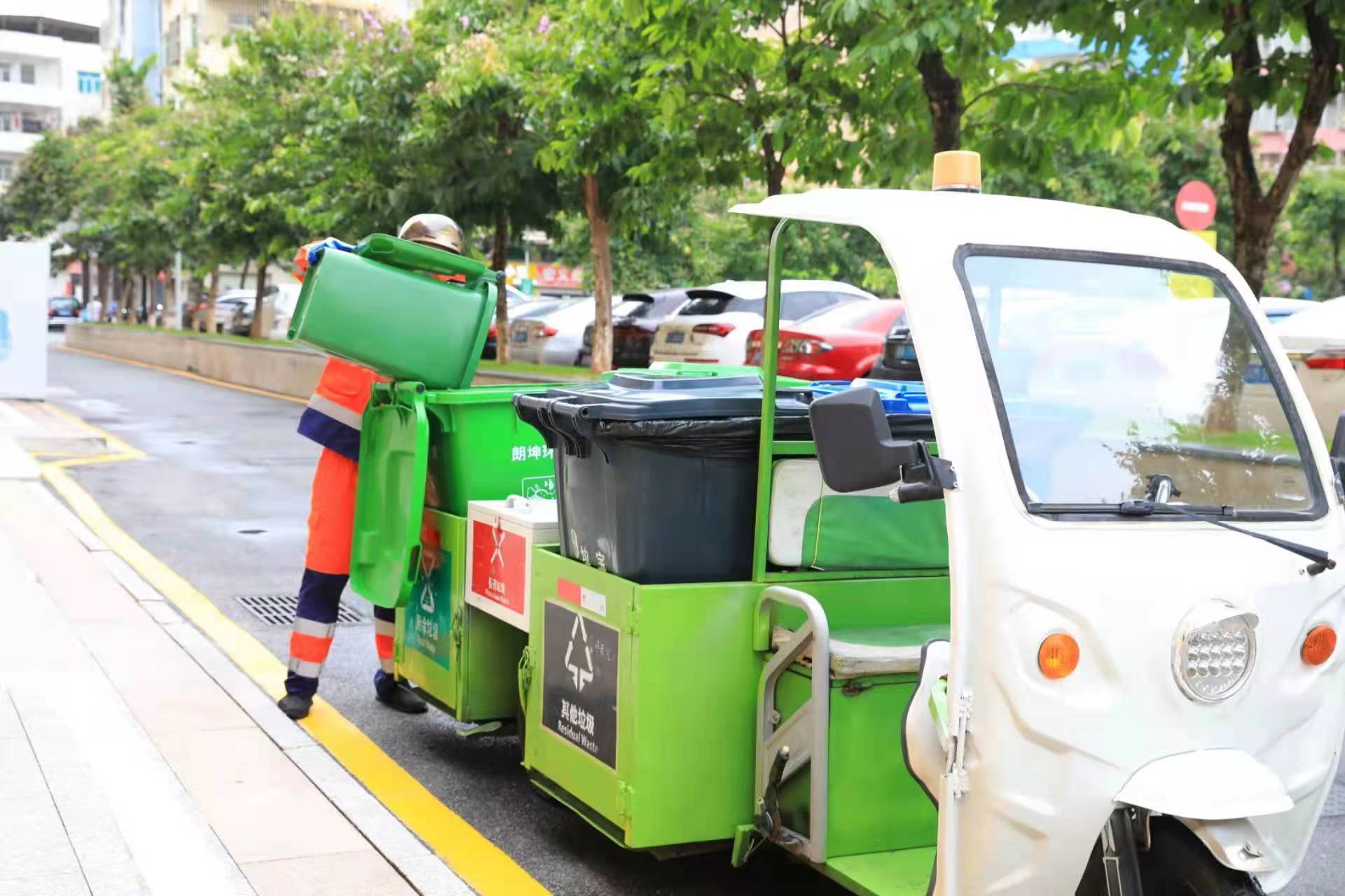 直击深圳厨余垃圾收集运输现场会 探索宝安厨余垃圾集中收运城管经验