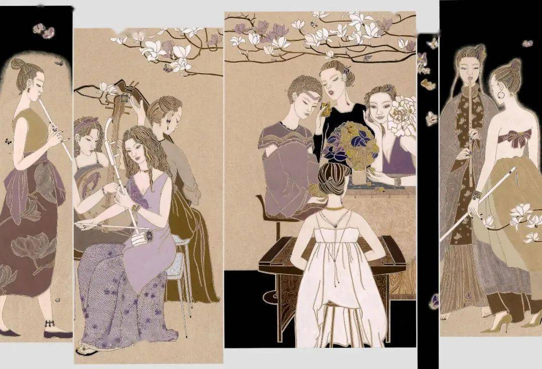 艺术世界李盼盼游走于传统与当代的新工笔画