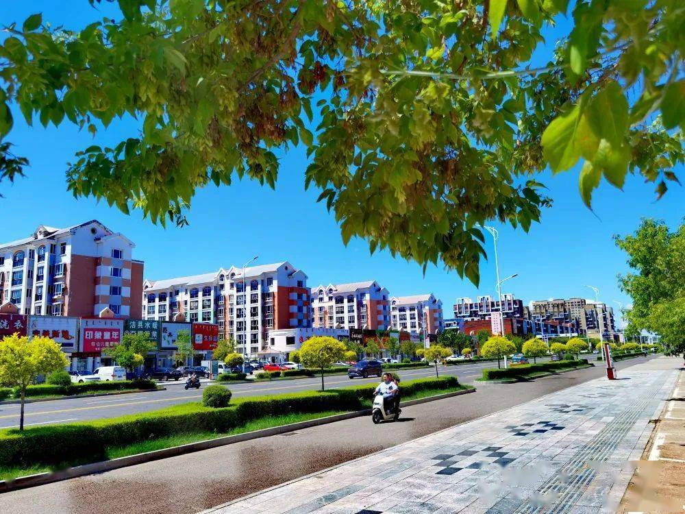 阿荣旗城市高清图片图片