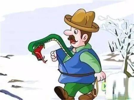 《伊索寓言》| 樵夫与蛇 The Woodman and the Serpent_was_But_saw
