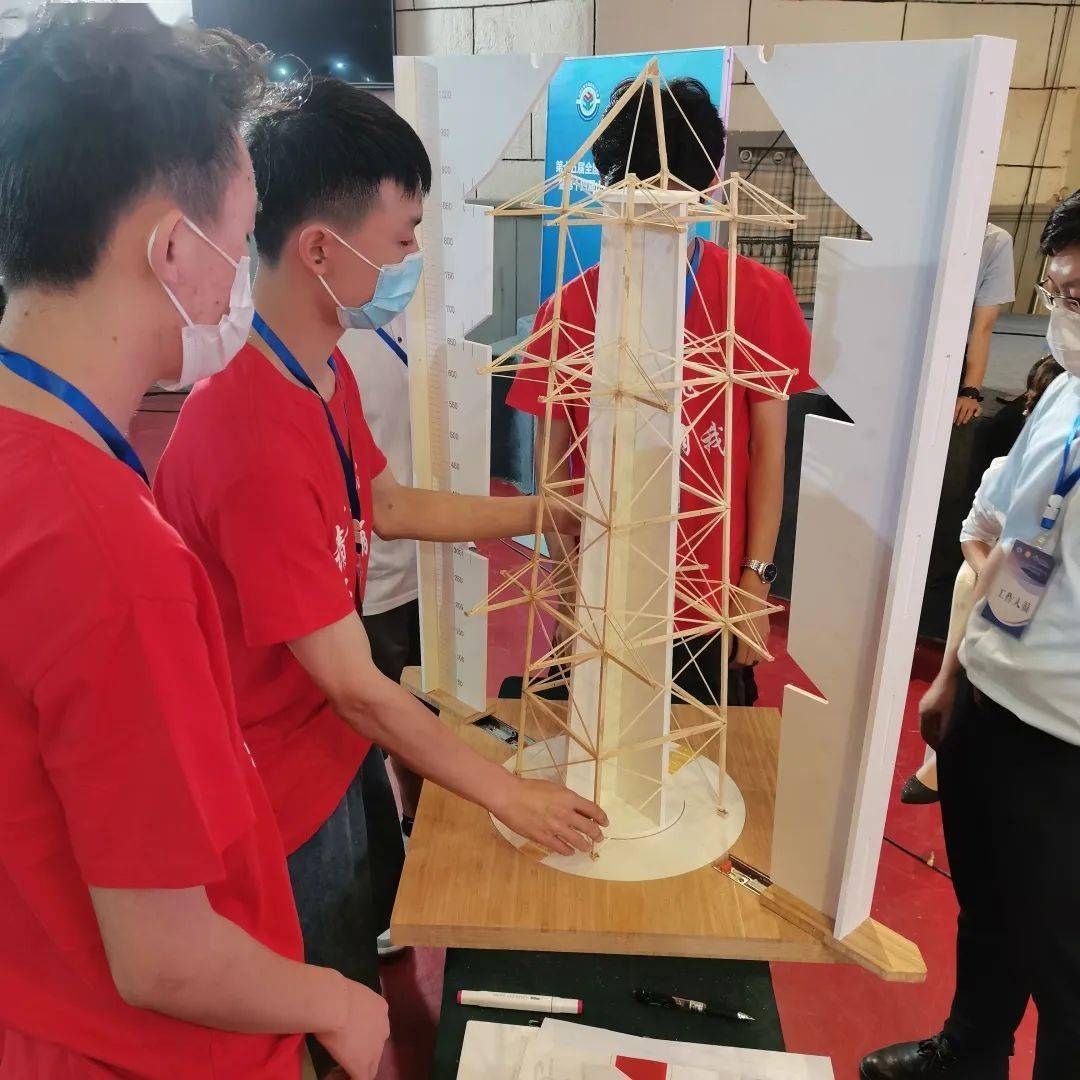 我校学子在第十五届全国大学生结构设计竞赛山东省分区赛中包揽前两名