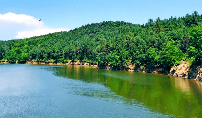 【亲水图谱】鹤立湖 灵秀仙地_鹤岗市_湖景区_水利