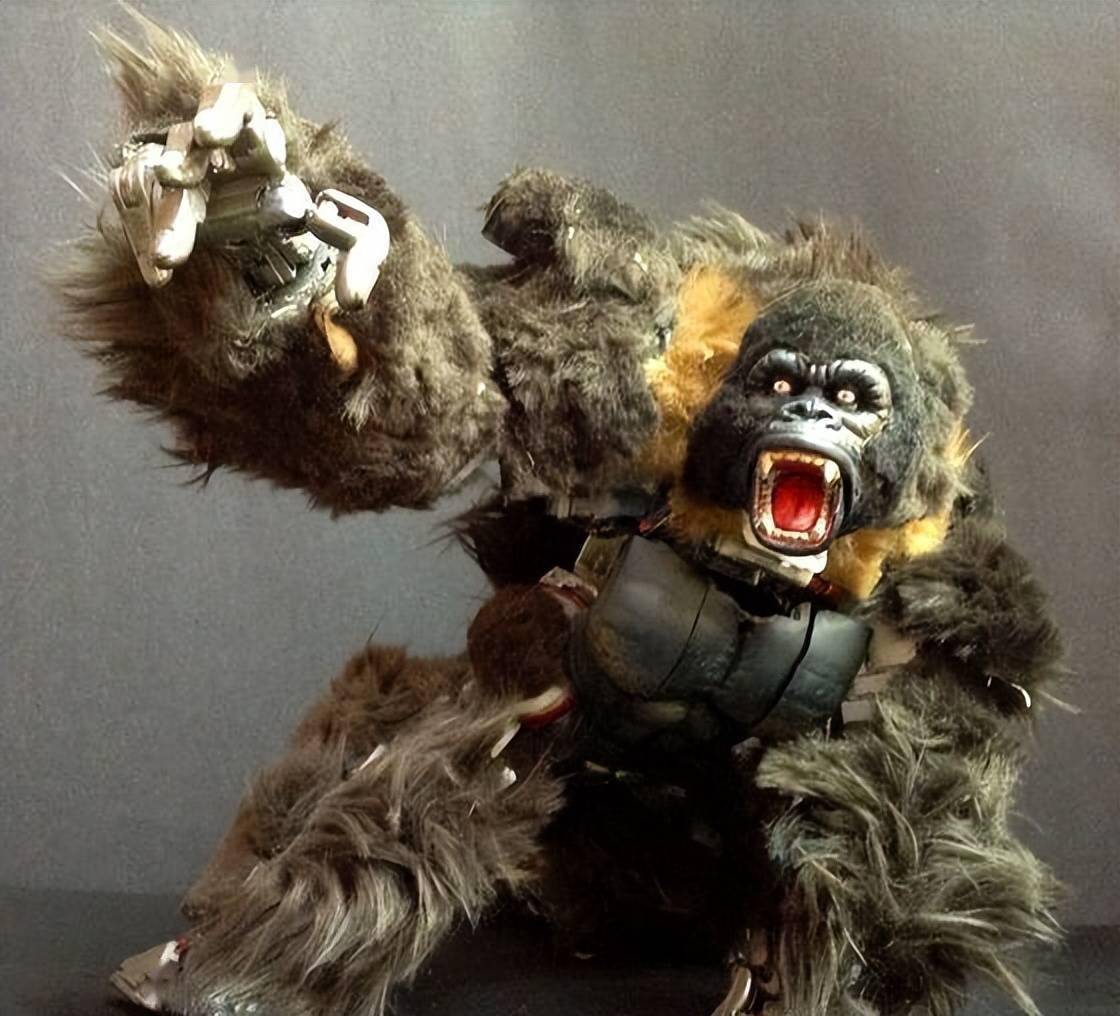 皮毛植入变形金刚超能勇士猩猩队长模型_形态_感觉_动画