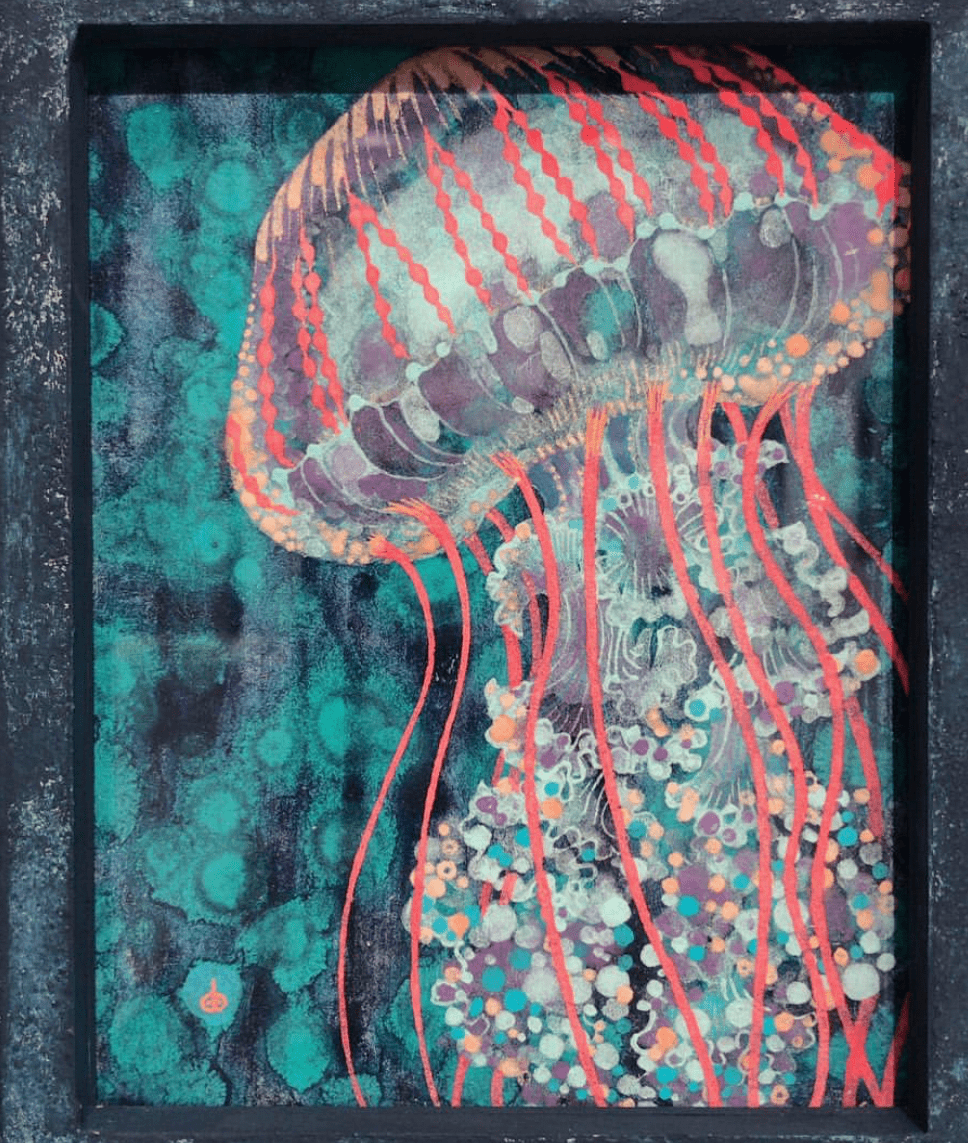 日本画家——栗原由子yuko kurihara作品欣赏(三)_广告_交流_生态圈