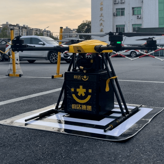aopa无人机为核酸标本检测提速无人机快递员上岗