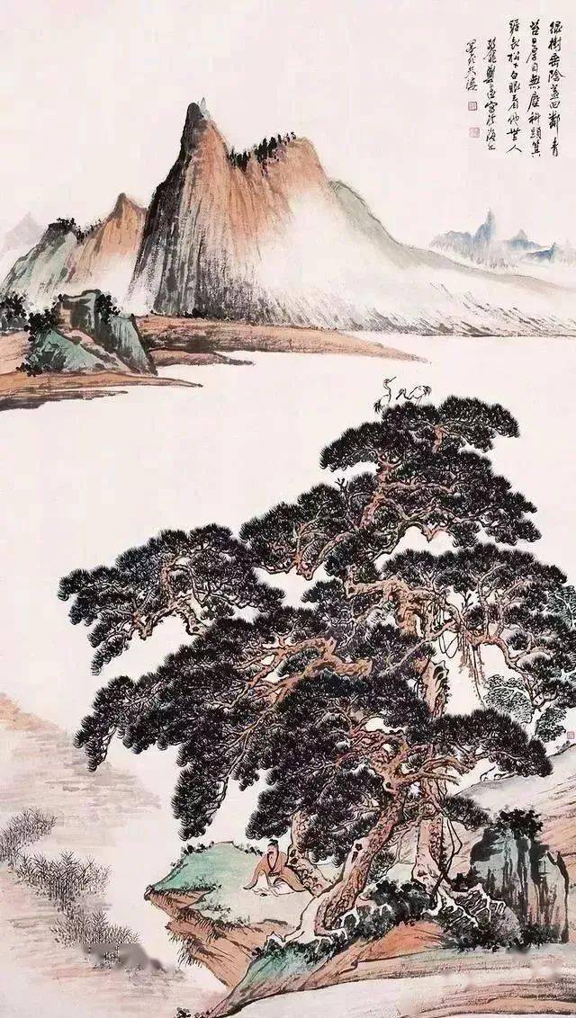 鄭午昌 山圖 ZHENG WUCHANG 鄭午昌| LANDSCAPE OF FOUR SEASONS 四時山水