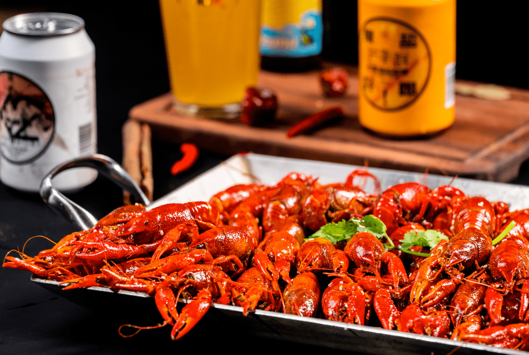 买①斤送①斤88元38瓶啤酒庆元人的啤酒龙虾节来啦