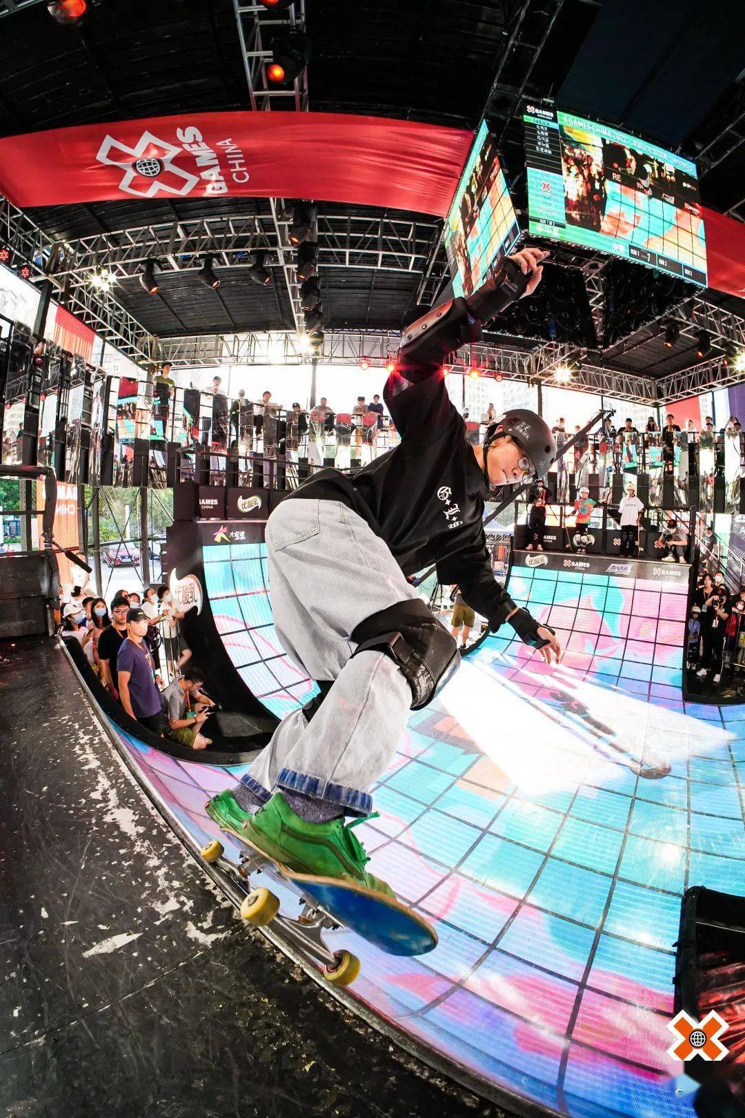 天津站再圆满xgameschina2022滑板u池巡回赛