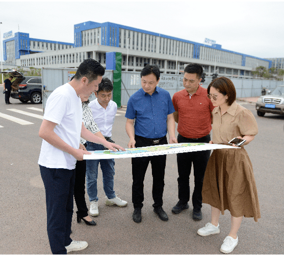 罗靖深入临江新区调研认证检验检测产业园规划工作